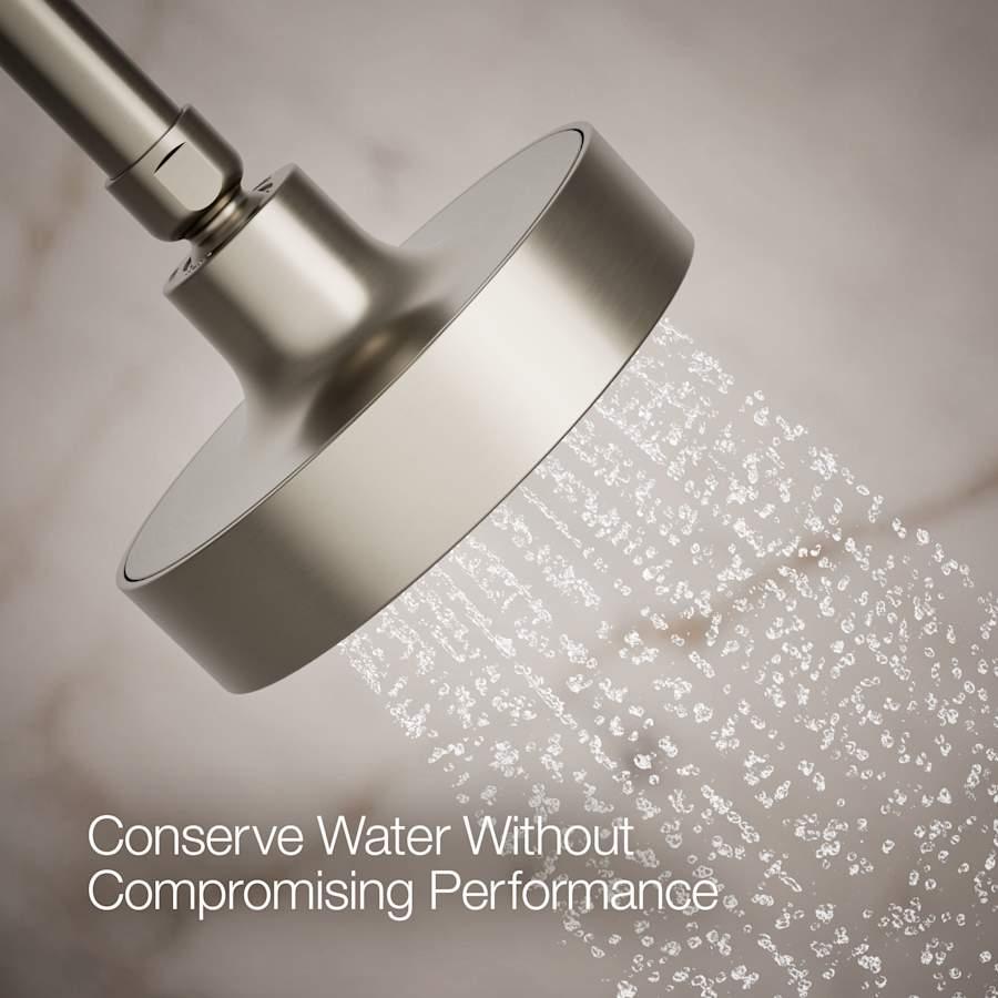 Purist 1.75 GPM Single Function Shower Head with MasterClean Sprayface and Katalyst Air-Induction Technology - x1cc8ezpchxday810qab@2x.jpg