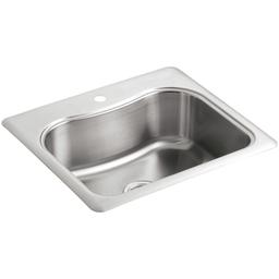 Staccato 25" Single Basin Top-Mount 18-Gauge Stainless Steel Kitchen Sink with SilentShield - x1e4c2bb60ndecm1uqvg@2x.jpg