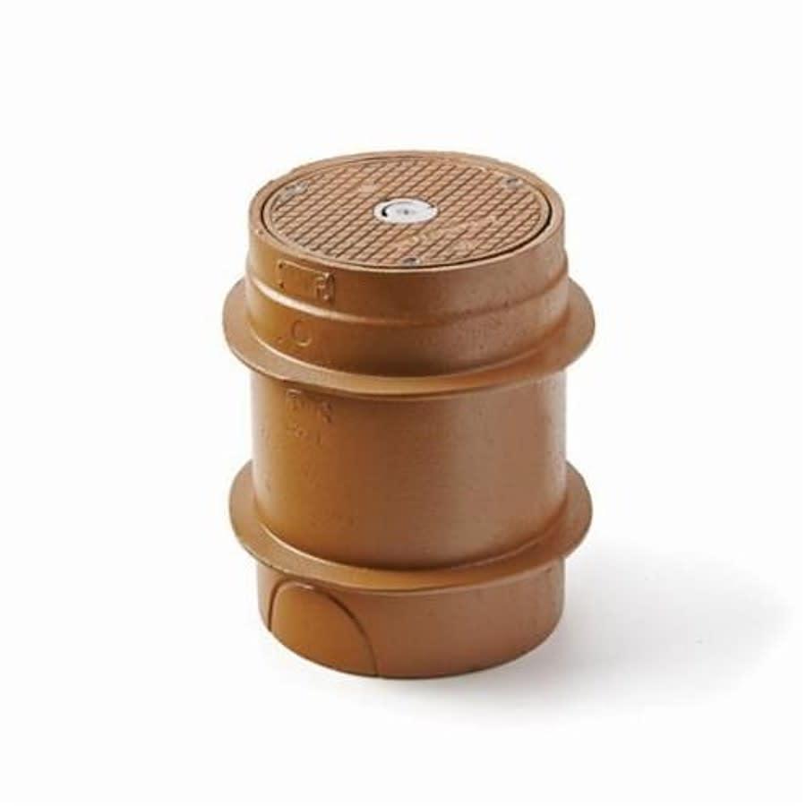 Cleanout With Top, 4 in Outlet, No Hub, 8-3/4 in Cover, Round, Cast Iron - x1egziciahusdyp0zjvg@2x.jpg