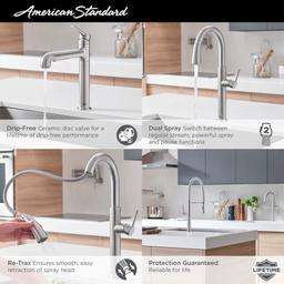 Studio S 1.8 GPM Single Hole Pull Down Kitchen Faucet with Re-Trax Technology - x2nq6t2ilehlyt8kfspj@2x.jpg
