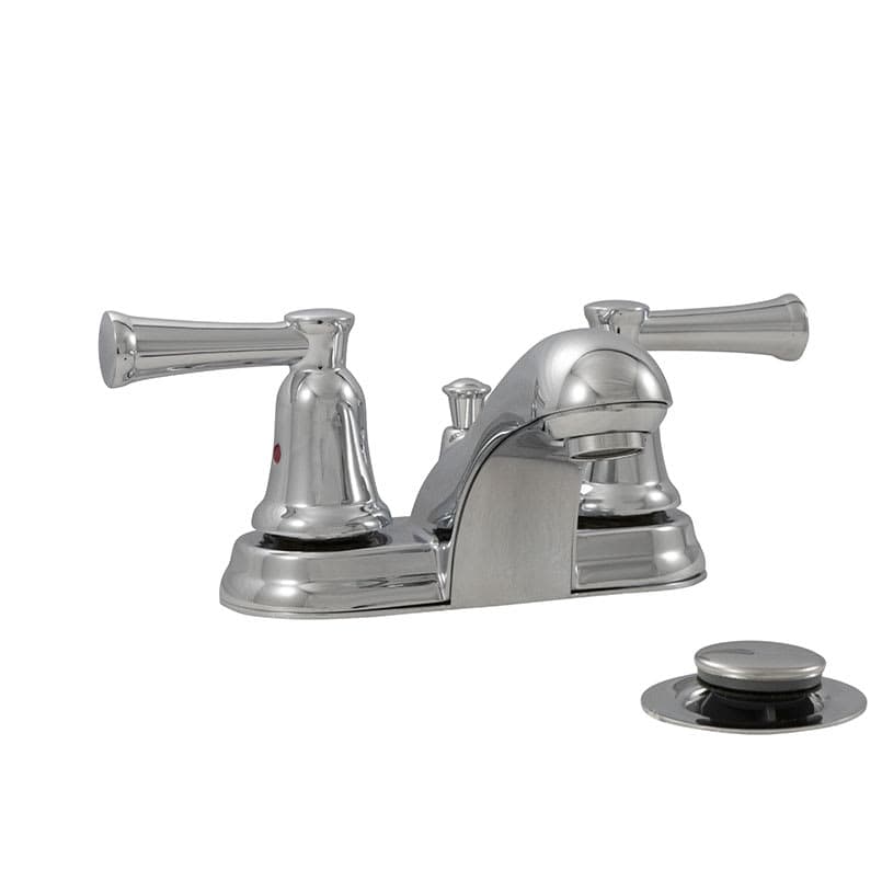 2 Handle Bathroom Faucet - 410 Chrome