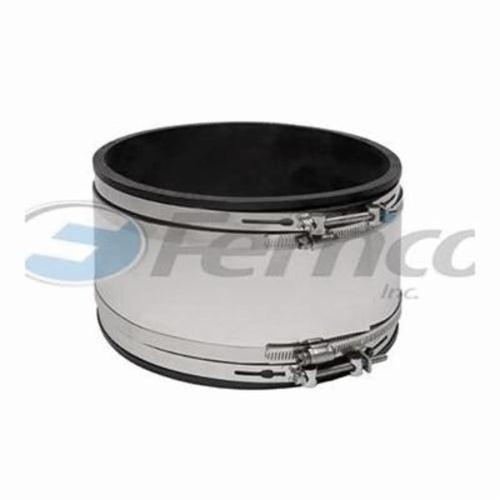 Shielded Transition Coupling, 8 in, PVC/Stainless Steel - x4qe550fn7d2bwzv7neo_x500.jpg
