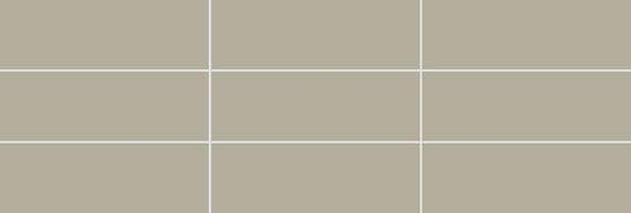 Color Wheel Classic Matte Architectural Gray Rectangle 3X6 Matte