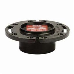 DWV Test Cap Closet Flange, 4 x 3 in, Hub, ABS - xac7km2buqlecusxcsfo@2x.jpg
