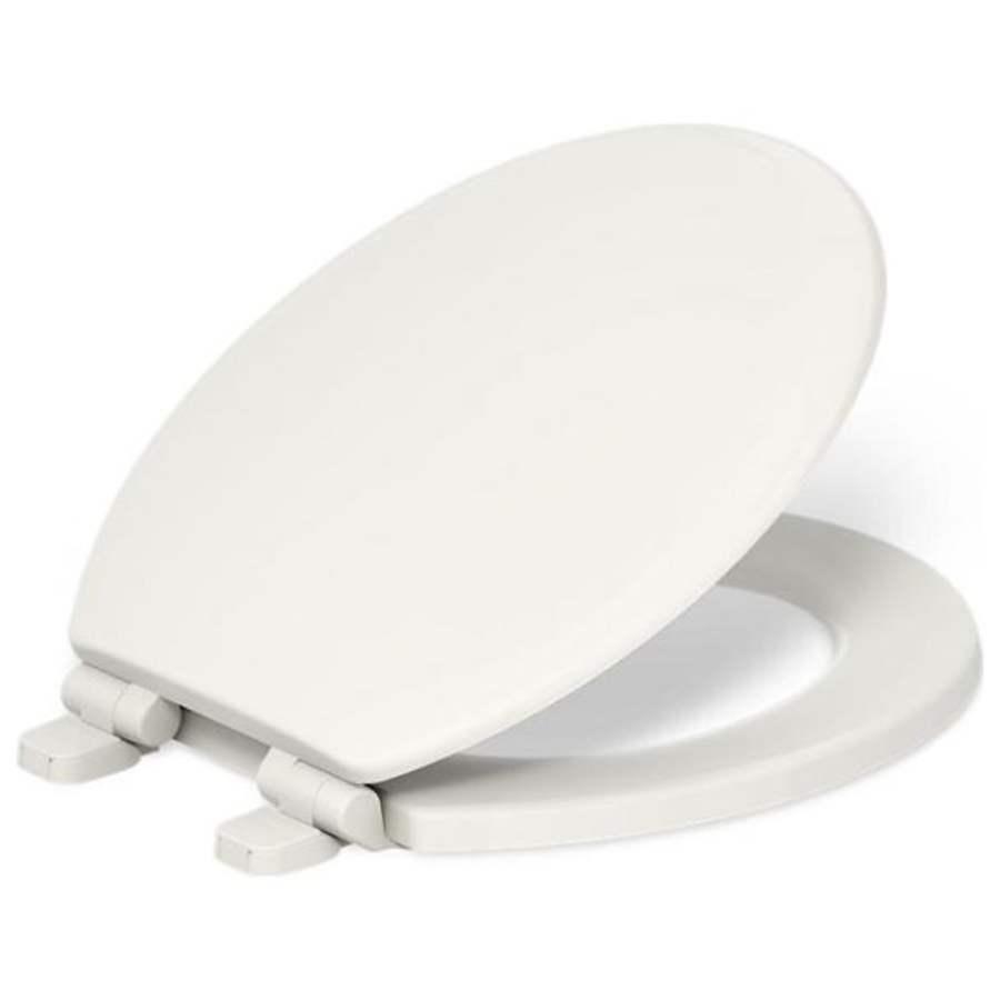 RidgewoodÂ® Round Closed-front Toilet Seat with Quiet-Closeâ¢