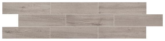 Edgewood Steel Plank 6X24 Matte