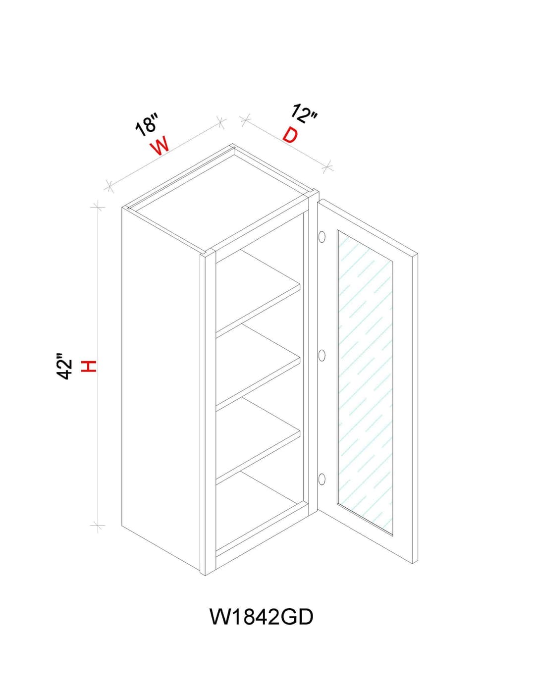 Wall Cabinet - 18"W x 42"H x 12"D Glass Door Only - xdwzgbjnoucgiqsgwrxp@2x.jpg