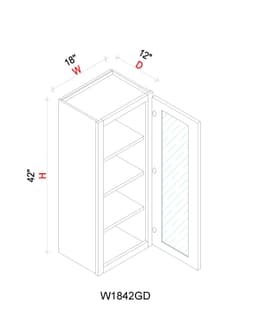 Wall Cabinet - 18"W x 42"H x 12"D Glass Door Only - xdwzgbjnoucgiqsgwrxp@2x.jpg