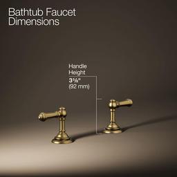 Artifacts Deck-Mount Bath Faucet Handle Trim with Lever Design - xejbikcqyp7lhlvsqhk4@2x.jpg