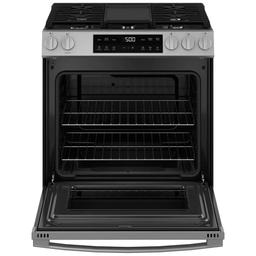 30 in. 5-Burners Slide-In Gas Range in Stainless Steel with Crisp Mode - xffjd2nxsixk0amgqrjx@2x.jpg