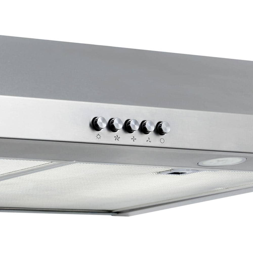 Caprelo 30 in. 320 CFM Convertible Under Cabinet Range Hood in Stainless Steel with LED Lighting and Charcoal Filter - xfgvbhyswqzcisxvgxqr@2x.jpg