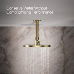 Contemporary Round 8" Single Function 2.5 GPM Rainhead with MasterClean Sprayface and Katalyst Air-Induction Technology - xgbnr61rfretjjyq4owb@2x.jpg