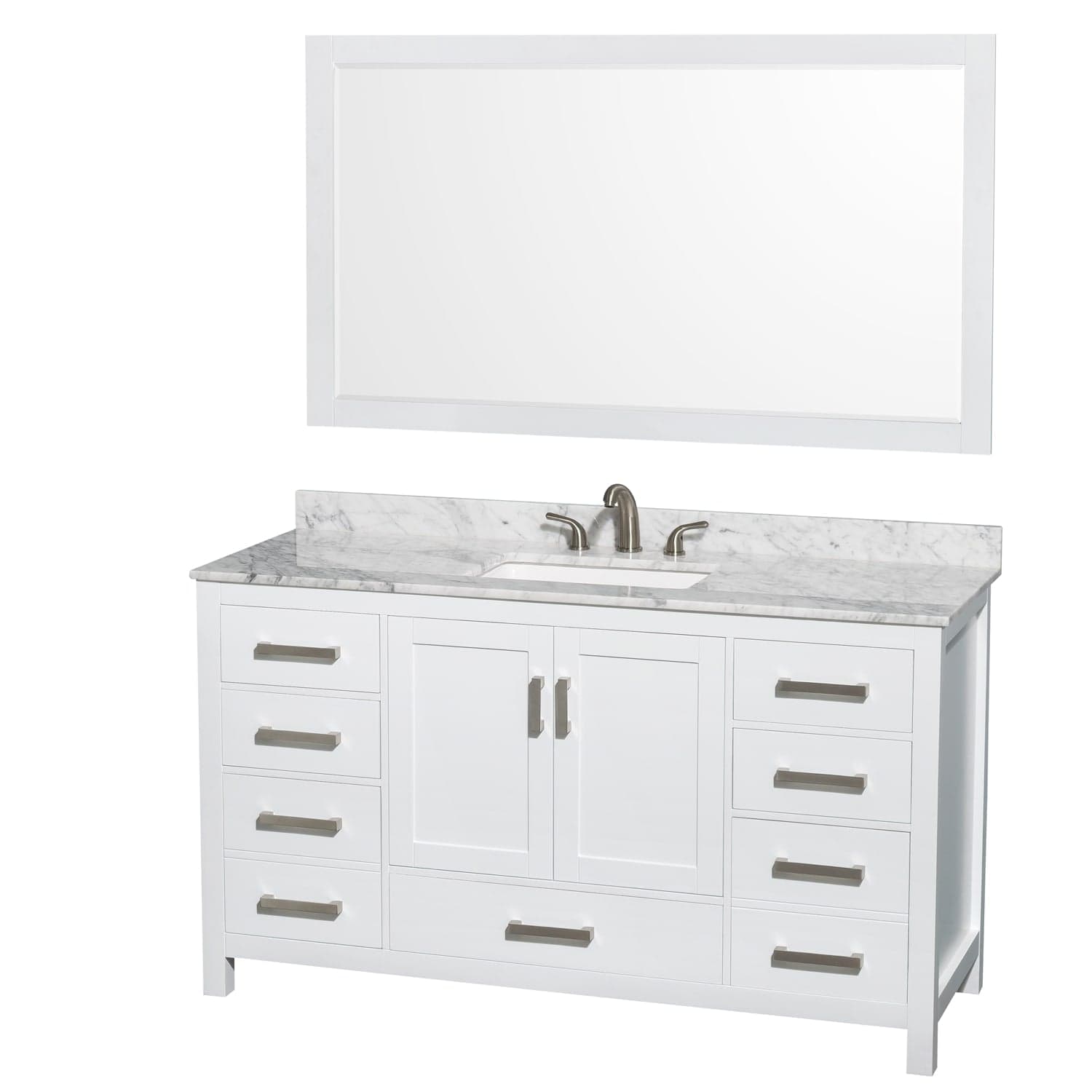 Sheffield Single Bathroom Vanity - 60W x 35H x 22D