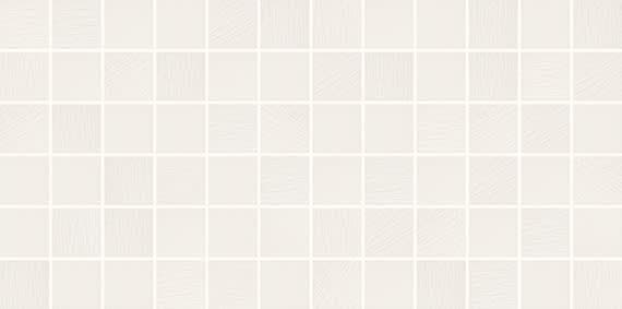 Color Wheel Mosaic Arctic White Straight Joint 2X2 Glossy