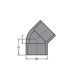 45 deg Elbow, 2-1/2 in, Socket, SCH 80/XH, PVC - xjv8wuwaq822vctncrvd@2x.jpg