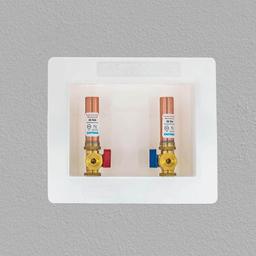 1/2 in. Crimp PEX Plastic Center Drain Washing Machine Outlet Box with Hammer Arrestors - xjxowa2vft7hwoofmjkx@2x.jpg
