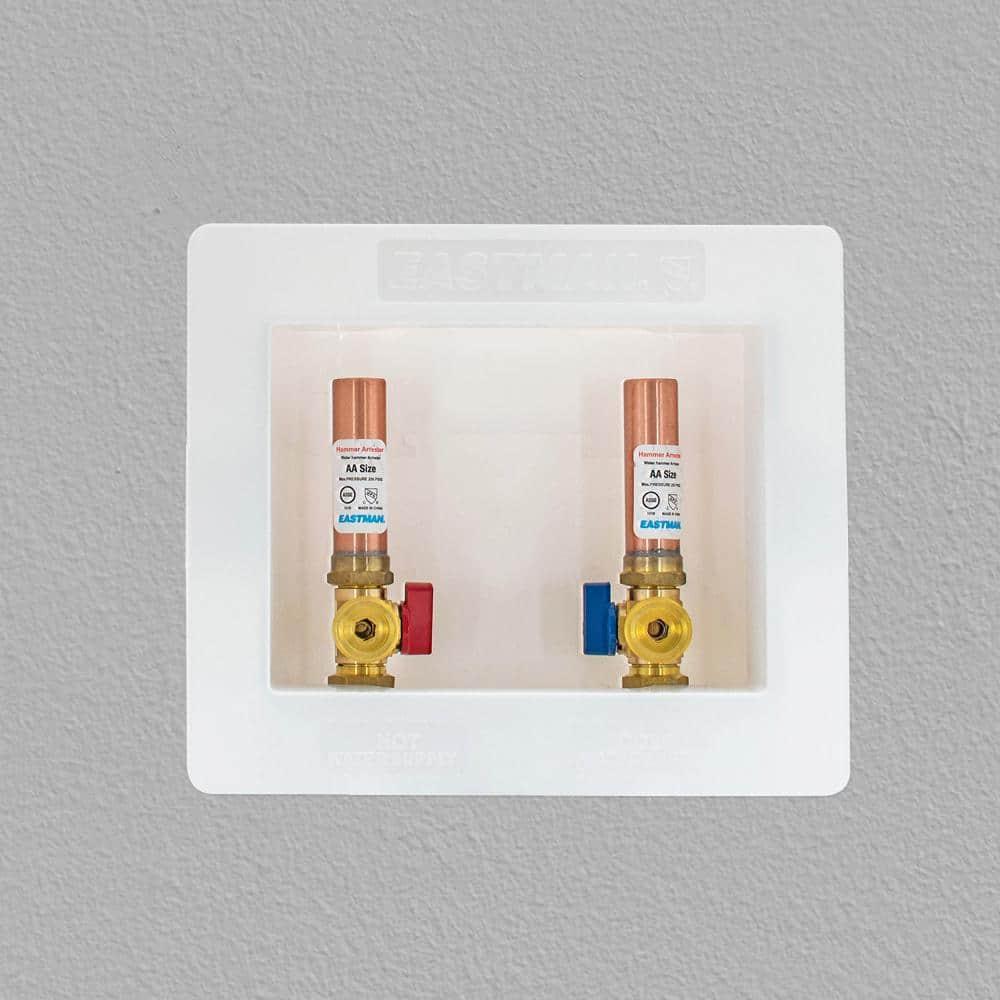 1/2 in. Crimp PEX Plastic Center Drain Washing Machine Outlet Box with Hammer Arrestors - xjxowa2vft7hwoofmjkx@2x.jpg