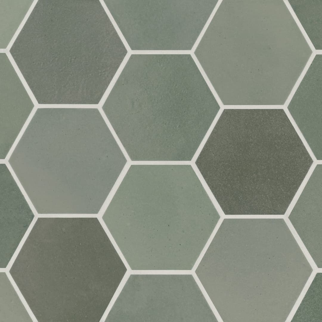 Celine 4" Hexagon Matte Porcelain Floor and Wall Tile in Blue - xmghdesytn6z54xff28y@2x.jpg
