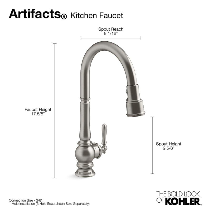 Artifacts Touchless 1.5 GPM Single Hole Pull Down Kitchen Faucet with Three-Function Spray Head - xnin0dvfoz0ajjlwfyay@2x.jpg