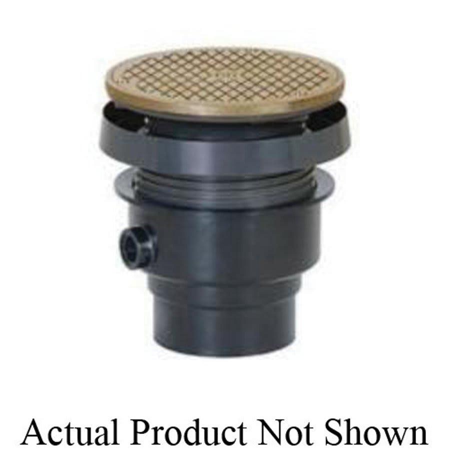 Cleanout With Top, 4 in Outlet, No Hub, 6-1/2 in Cover, Round, Nickel Bronze - xo27mtucbavtlz64bwxm@2x.jpg