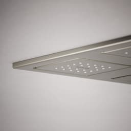 WaterTile Rain 9-7/8" Square 2.4 GPM Overhead Showering Panel with Four 22-Nozzle Fully Adjustable Sprayheads Featuring MasterClean Sprayfaces - xrzztuzk3larvtmohvjj@2x.jpg