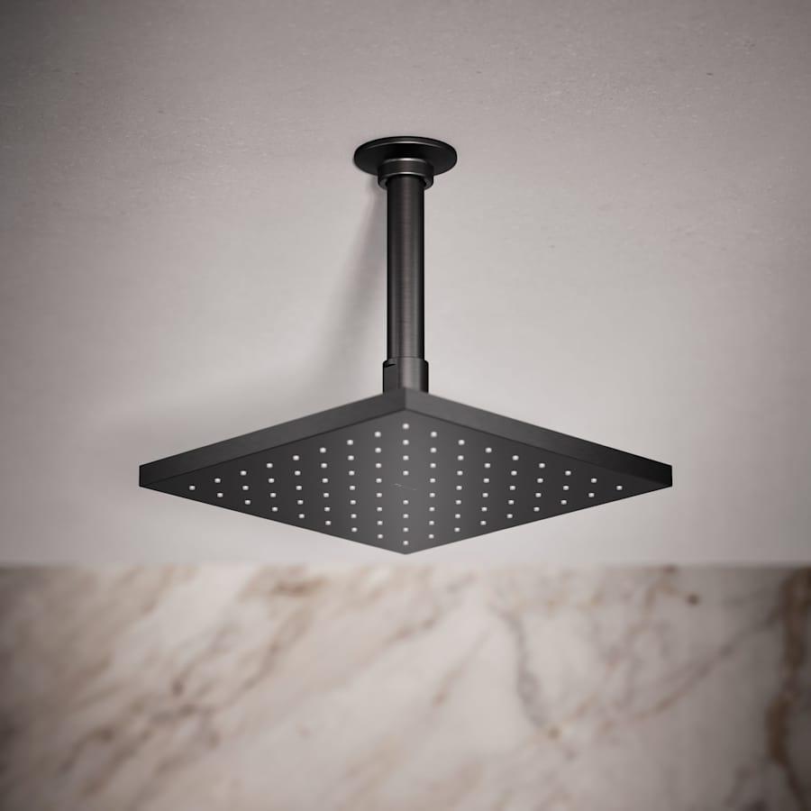 Contemporary Square 8" Single Function 2.5 GPM Rainhead with MasterClean Sprayface and Katalyst Air-Induction Technology - xsxshgb29rimudemafr2@2x.jpg