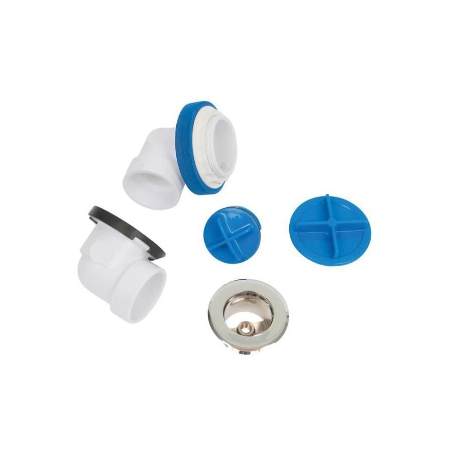 Bath Drain Half Kit Less Trim, PVC, Polished Chrome - xt3w6ylwifk1xk1m4dmg@2x.jpg
