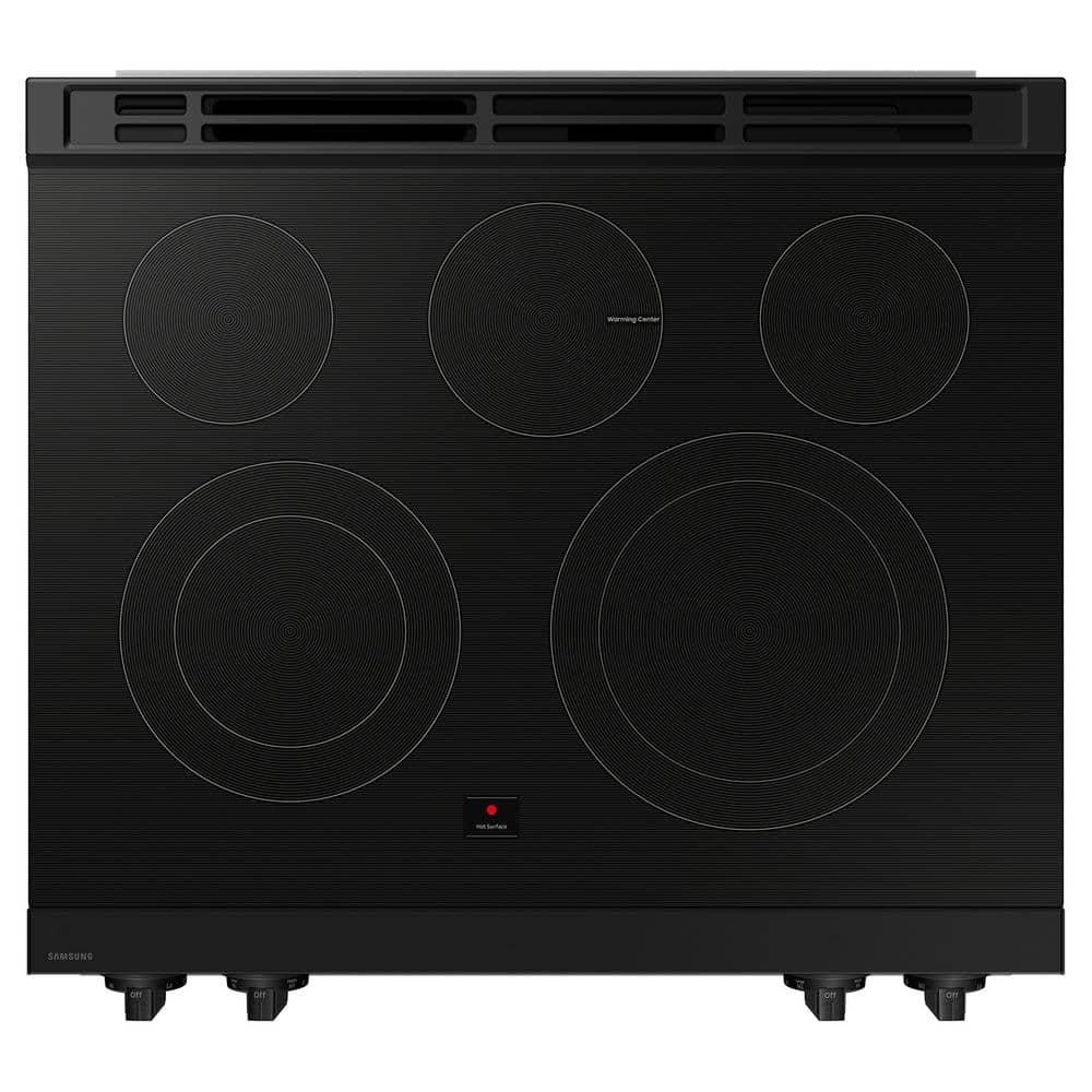 Bespoke 30 in. 6.3 cu.ft. 5 Burner Element Smart Slide-In Electric Range w/ AirFry & Safety Knobs in Stainless Steel - xt9tgvvjvrp4ylnh2yld@2x.jpg