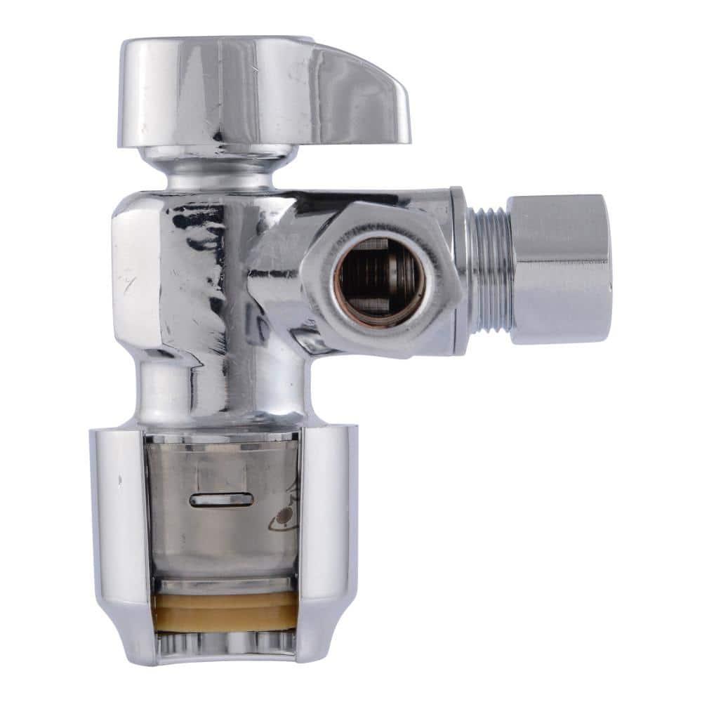 Max 1/2 in. Push-to-Connect x 3/8 in. O.D. Compression x 3/8 in. O.D. Compression Quarter-Turn Angle Dual Stop Valve - xvg5t5iqz07ojhquwizo@2x.jpg
