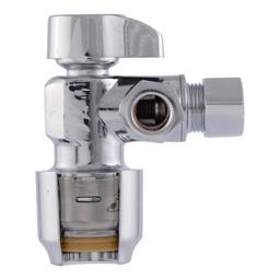 Max 1/2 in. Push-to-Connect x 3/8 in. O.D. Compression x 3/8 in. O.D. Compression Quarter-Turn Angle Dual Stop Valve - xvg5t5iqz07ojhquwizo@2x.jpg