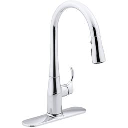 Simplice 1.5 GPM Single Hole Pull Down Kitchen Faucet - Includes Escutcheon - xvhjrb3mwnk4toat6d3v@2x.jpg