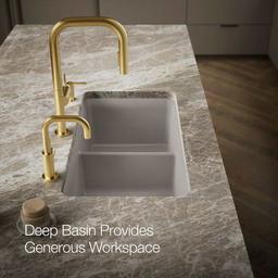 Cairn 33-1/2" Undermount Double Equal Bowl Neoroc Granite Composite Kitchen Sink with Right Sink Rack Included - xwpbmwegc2pkek4evvjk@2x.jpg