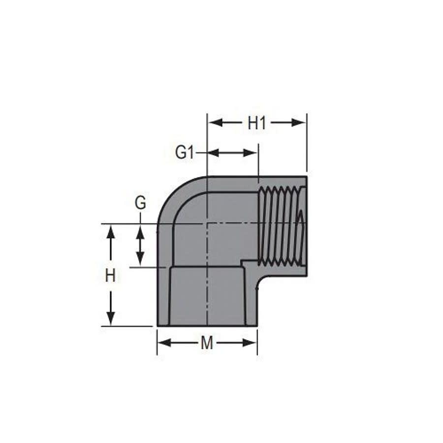 90 deg Elbow, 1-1/4 in, Socket x FNPT, SCH 80/XH, PVC - xxa0lfryqjcxobqavhjr@2x.jpg
