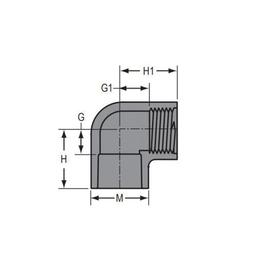 90 deg Elbow, 1-1/4 in, Socket x FNPT, SCH 80/XH, PVC - xxa0lfryqjcxobqavhjr@2x.jpg