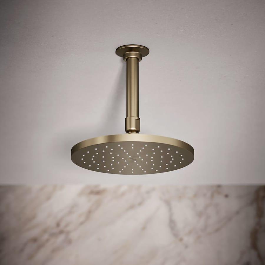 Contemporary Round 8" Single Function 2.5 GPM Rainhead with MasterClean Sprayface and Katalyst Air-Induction Technology - xyf1irhwxto3amhpaocz@2x.jpg