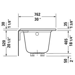 Architec Alcove Tub, 60 x 30 x 20-1/2 in, Right Hand Drain, White - xzqvo2dxengabyq56qbh@2x.jpg