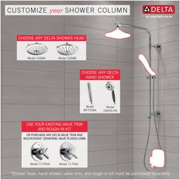Emerge 18" Round Shower Column with Hose and Integrated Diverter - Less Shower Head and Hand Shower - y22k0o1elgcikqyvsdgs_x500.jpg