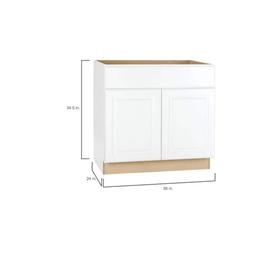 Hampton 36 in. W x 24 in. D x 34.5 in. H Assembled Sink Base Kitchen Cabinet in Satin White - y5qeudvms1abebk7hbpw@2x.jpg