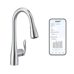 Arbor Smart Faucet 1.5 GPM Single Hole Pull Down Kitchen Faucet with Voice Control - y8syaatzzvnbbmp3yf36_x500.jpg