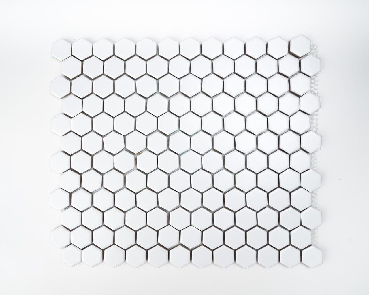 1x1 White Hexagon