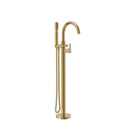 Contemporary Tub Faucet Trim With Handshower, ADA, Floor Mount, Brushed Bronze - yabxyon5eybakzg9jyrc@2x.jpg