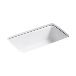 Cape Dory® Single Bowl Kitchen Sink, Under Mount, 33 x 22 in, 9-5/8 in Bowl Depth, 5-Hole, Cast Iron, White - yazpnkgdqiwkdgrh1l4z@2x.jpg