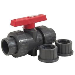 1-Piece Ball Valve, 1/2 in, Union FNPT or Socket, Full Port, PVC Ball, PVC - yc0dvcbbzoj59rpukfg2_800x500@2x.jpg