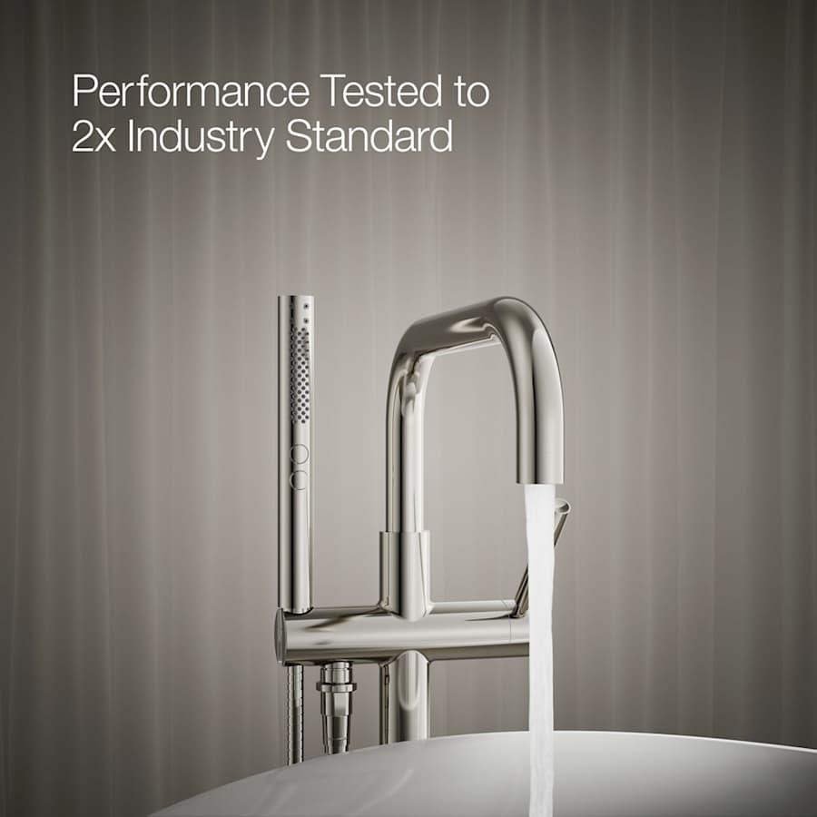 Purist Floor Mounted Tub Filler with Built-In Diverter - Includes Hand Shower - ycrb7ngrbblg9jxlvlci@2x.jpg