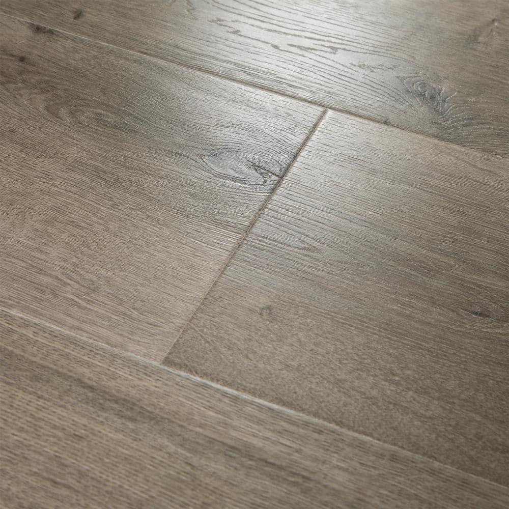 Defense+ Smoky Eiffel Oak 14 mm T x 7.4 in. W Waterproof Laminate Wood Flooring (17.2 sqft/case) - ycvcosltem7jtygwbhx3@2x.jpg
