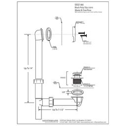 14 in. Black Poly Bath Waste & Overflow with Tip-Toe Drain Plug and 2-Hole Faceplate, Satin Nickel - yewoco0dn3hwqmlkzqu4@2x.jpg