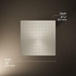 Honesty Square 10" Single Function 1.75 GPM Rainhead with MasterClean Sprayface - yf9bmwvvxyc92kq1bcrs@2x.jpg