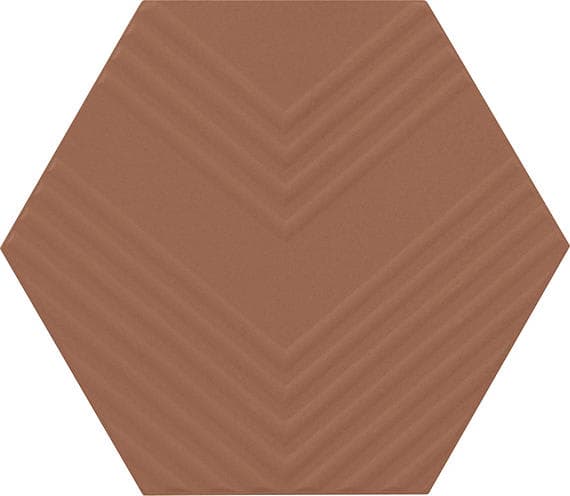 Rhyme and Reason Warm Terracotta Hexagon 4X4 Matte - yftfnhnc1byf1bojgdvg@2x.jpg