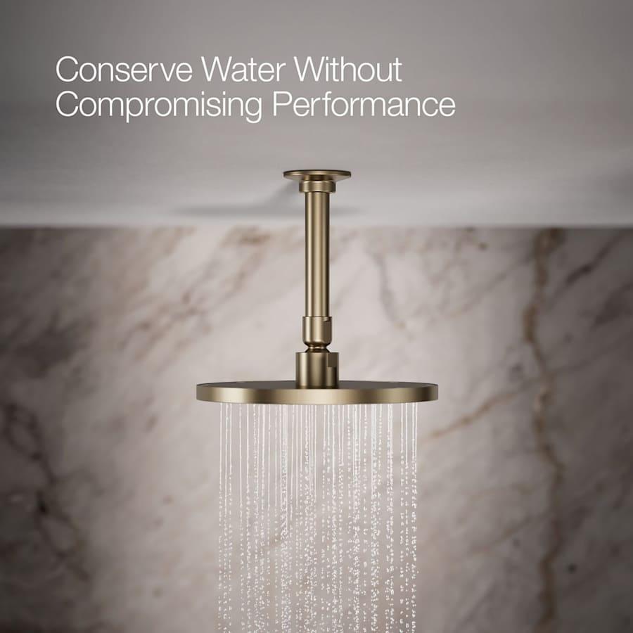 Contemporary Round 8" Single Function 2.5 GPM Rainhead with MasterClean Sprayface and Katalyst Air-Induction Technology - yggyft8obtmfngwb53kc@2x.jpg