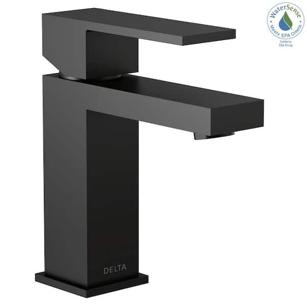 Delta Modern Project-Pack Single Hole Single-Handle Bathroom Faucet in Matte Black 567LF-BLGPM-PP - yh5wjpeyokcmoes231fa@2x.jpg